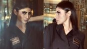 Mouni Roy keeps it preppy in black mini co-Ord set, see pics