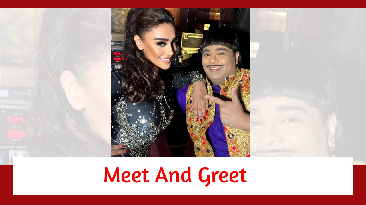 Naagin Fame Mahekk Chahal Is All Smiles As She Meets Comedian Kiku Sharda 799197