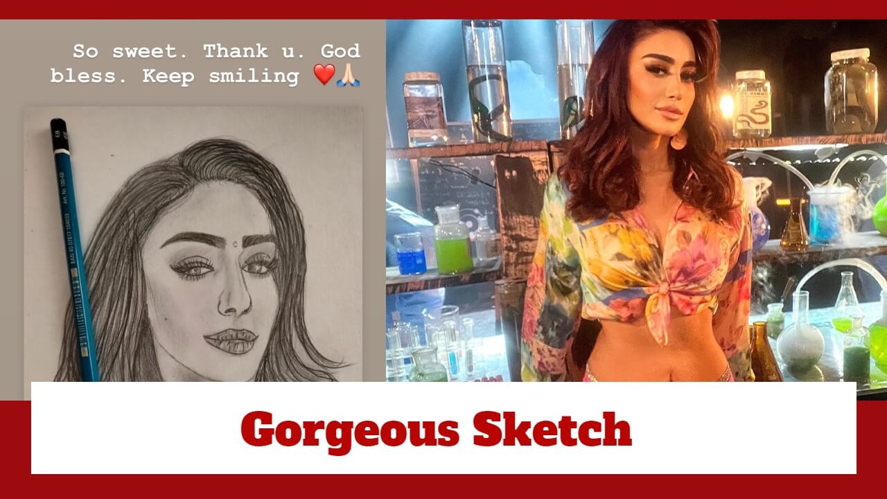 Naagin Fame Mahekk Chahal Looks Gorgeous In a Fan-Made Sketch; Sends Out A Gratifying Message 802277