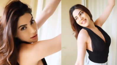 Nikki Tamboli’s bold video in black sleeveless top and trousers will give you sleepless nights