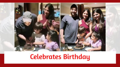 Pandya Store Fame Kinshuk Mahajan’s Birthday Celebration With His Family