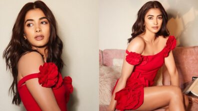 Pooja Hegde Looks Dripping Hot In Ruffle Mini Dress; Check ASAP