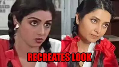 Prajakta Mali recreates Sridevi’s look from movie Mr. India for her role in Post Office Ughada Aahe, see photos