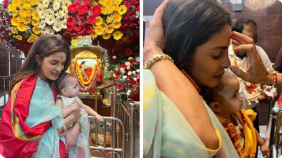 Priyanka Chopra takes daughter Malti to Siddhivinayak Temple in Mumbai, check out