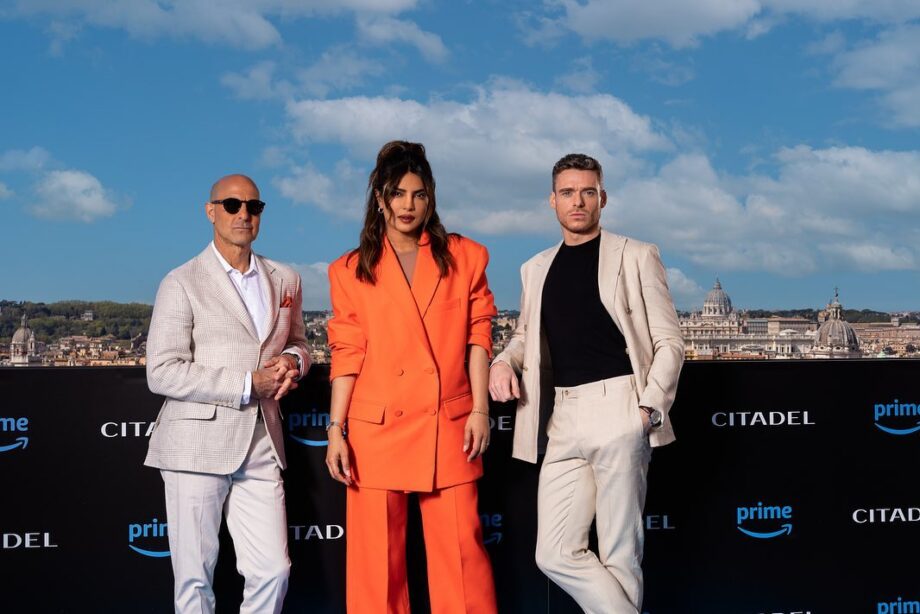 Priyanka Chopra’s bossy spin in tangerine oversized pantsuit is making stir, watch 801923