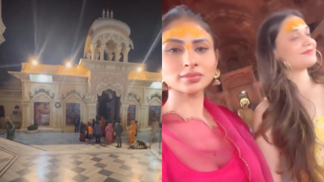 Radhe Radhe: Mouni Roy gets spiritual in Vrindavan, watch 794205