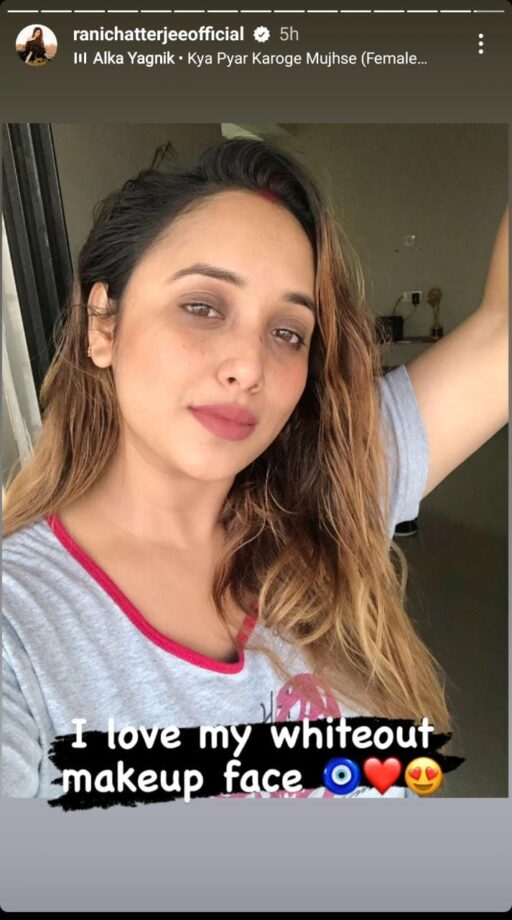 Rani Chatterjee flaunts her casual no-makeup look, fans love it - 1