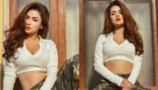 Red Lipstick Vibe: Avneet Kaur slays in white full-sleeve crop top and military trousers, fans in love
