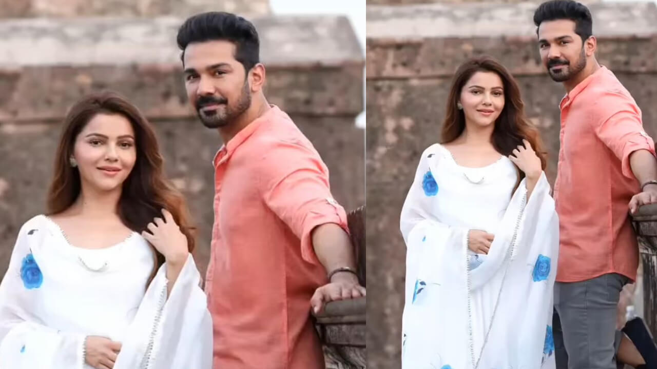 Rubina Dilaik and her adorable 'lovey-dovey' moment with hubby Abhinav Shukla is 'couple goals' 798018