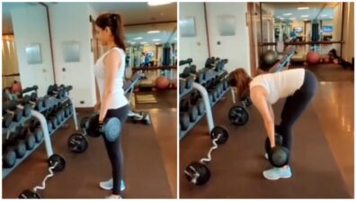 Watch: Kajal Aggarwal does extreme heavyweight lifting, internet shocked with her power