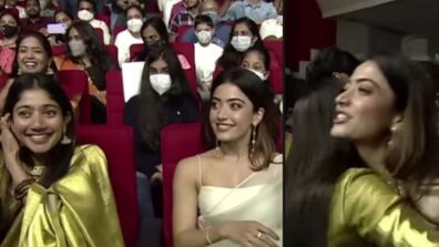 Sai Pallavi and Rashmika Mandanna hug each other at an event, (inside video alert)