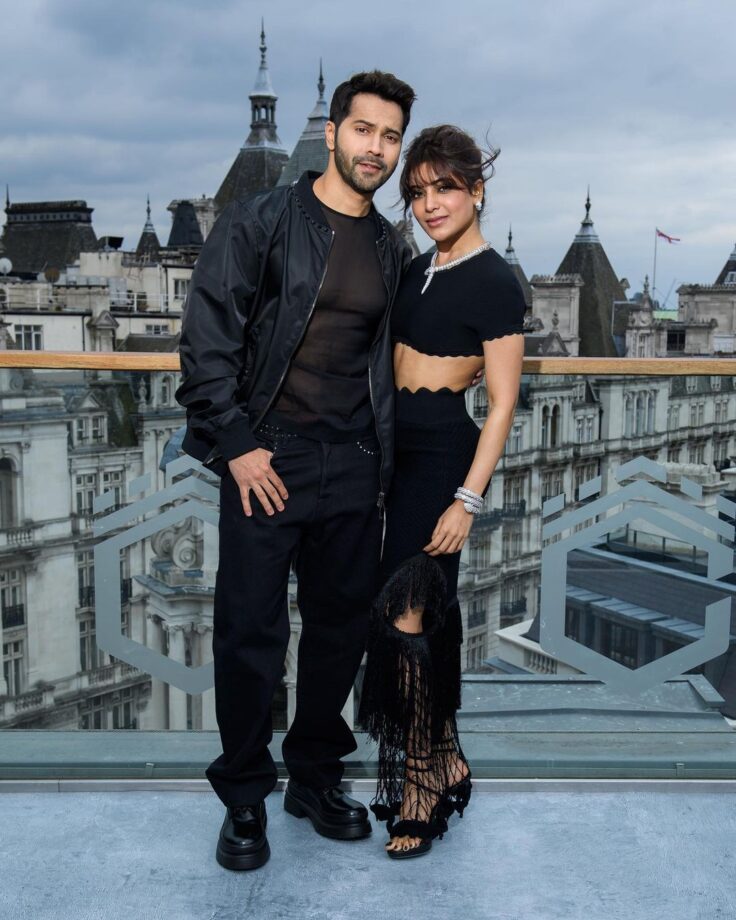 Samantha Ruth Prabhu and Varun Dhawan spread their black magic at Citadel London premiere, see photos - 1