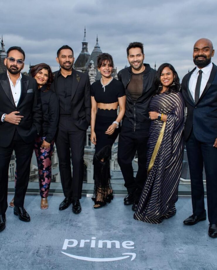 Samantha Ruth Prabhu and Varun Dhawan spread their black magic at Citadel London premiere, see photos - 0