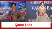Shivangi Joshi Has An Evening To Remember; Dazzles In Multi-Coloured Floral Gown
