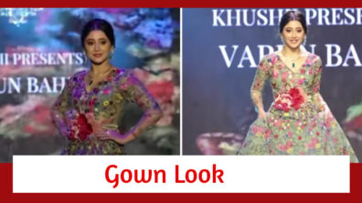 Shivangi Joshi Has An Evening To Remember; Dazzles In Multi-Coloured Floral Gown