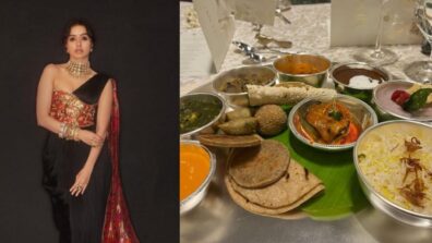 Shraddha Kapoor gives sneak-peek into mouth-watering thali at NMACC gala, check ASAP