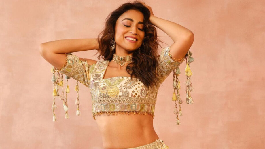 Shriya Saran Flaunts Curvaceous Midriff In Lehenga, Shibani Akhtar Feels The Heat 799834