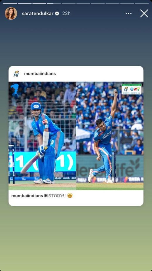 Sibling Goals: Sara Tendulkar Cheers For Brother Arjun's IPL Cricket Debut 798099