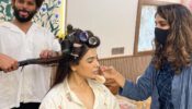 So Cute: Samantha Ruth Prabhu takes power nap as she gets dolled up by her stylists