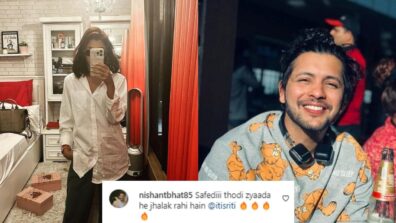 Sriti Jha shares mirror selfie in white, Nishant Bhat says, “safedi thodi…”