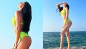 Tara Sutaria sets Maldives on fire in green bikini, we are sweating