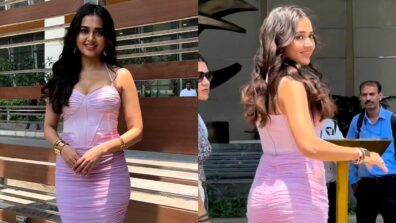 Tejasswi Prakash’s lavender bodycon outfit is vogue goals