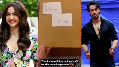 Tiger Shroff sends special, heartfelt gift to Rakul Preet Singh, guess what?