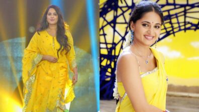 Times when Anushka Shetty personified glow in yellow ensembles, see pics