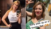 TMKOC diva Munmun Dutta enjoys morning workout, gets early packup from sets on Sunday