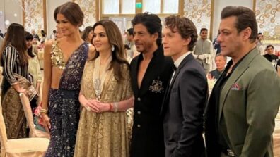 Trending: Aishwarya Rai accidentally photobombs Salman and Shah Rukh Khan’s picture with Tom Holland and Zendaya, check out