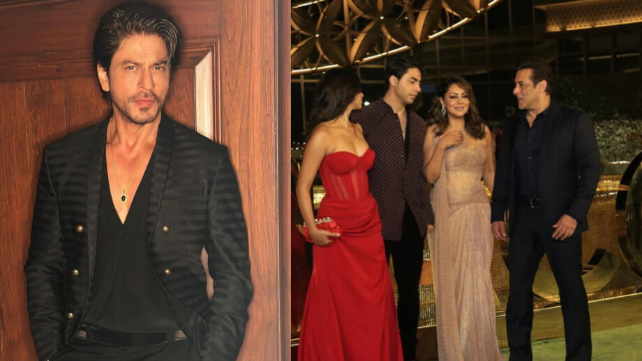 Trending: Shah Rukh Khan Looks Stylish In All-Black Blazer Outfit, Salman Khan Poses With Gauri, Suhana, And Aryan Khan 792519