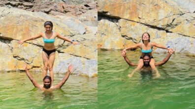 Trending: TMKOC’s Nidhi Bhanushali takes sensuous dip in pool with special person, rocks bikini avatar