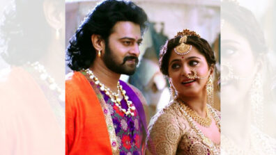 Unseen moments of Anushka Shetty and Prabhas from Baahubali sets go viral, watch