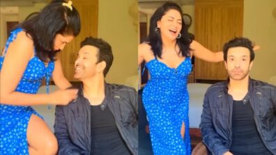 Viral Fun Video: Kavita Kaushik grooves to ‘Tip Tip Barsa Pani’ with Aamir Ali, check out