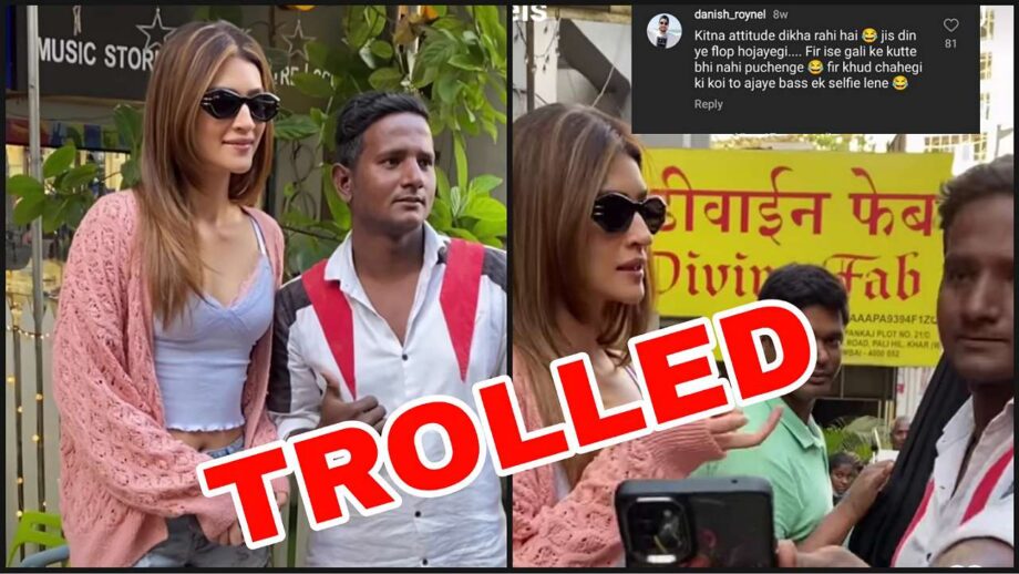 Viral Video: Kriti Sanon tells fan "aree kitna photo logey", netizen says, "kitna attitude dikha rahi hai..." 796933
