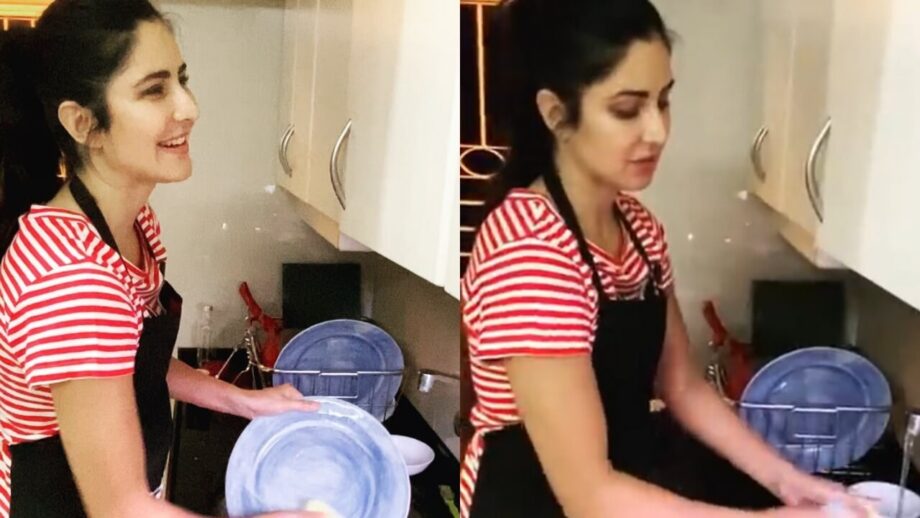 Watch: Katrina Kaif's unseen video of washing dishes 796025