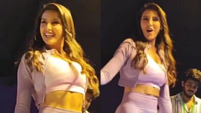 Watch: Nora Fatehi is in her element in fun video with background dancers, netizens love it