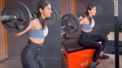 Watch: Rakul Preet Singh does serious heavyweight lifting, stuns internet with strength