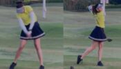 Watch: Rakul Preet Singh tries her hand at golf, fans love it