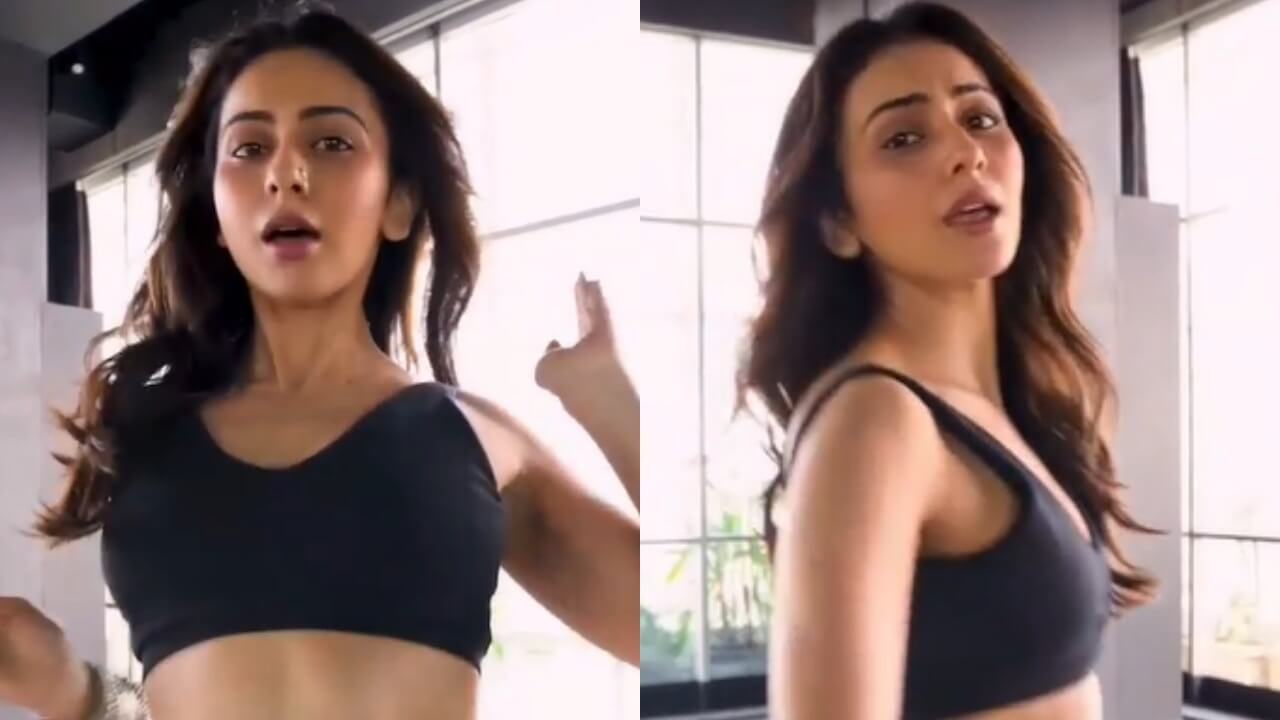 Watch: When Rakul Preet Singh belly danced on Pasoori song, go check out now 796013