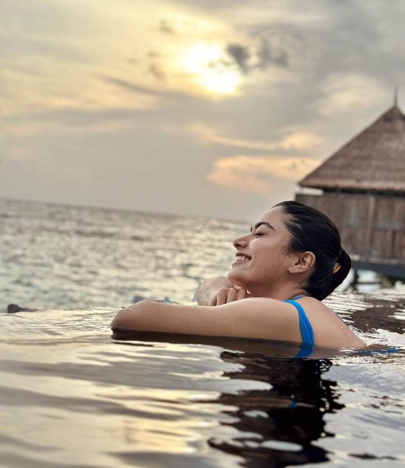 Water Baby: Rashmika Mandanna And Her Fun Time Under Water 799085