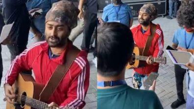 When Arijit Singh jammed with fans in Abu Dhabi, watch video