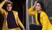 YRKKH: Mohsin Khan and Shivangi Joshi are slayers in yellow co-ord suit, take inspiration