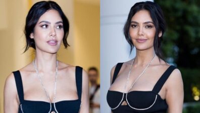 Esha Gupta dazzles in black U-neck outfit, see bold photodump