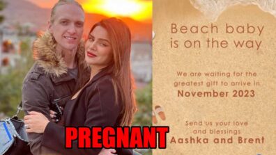 Aashka Goradia announces pregnancy, writes ‘Beach baby is on the way!’