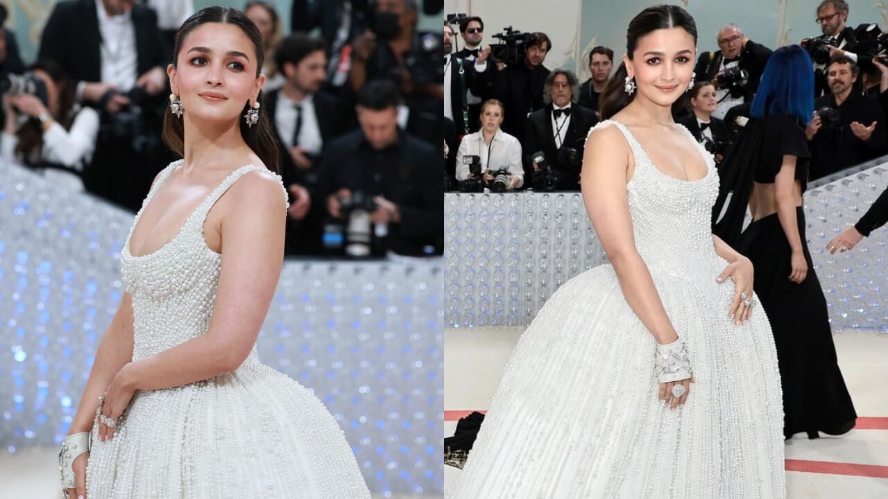 Alia Bhatt’s Met Gala gown recollects on Claudia Schiffer’s 1992 Chanel bridal look 803183