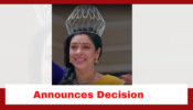 Anupamaa Spoiler: Anupamaa announces her decision to the Shah family