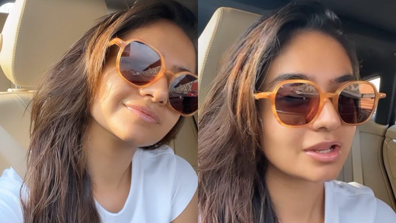 Anushka Sen embraces shoot day, shares irresistible video from vanity van 809648