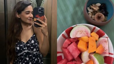 Anushka Sen returns home late night at 2AM, enjoys yummy fruits