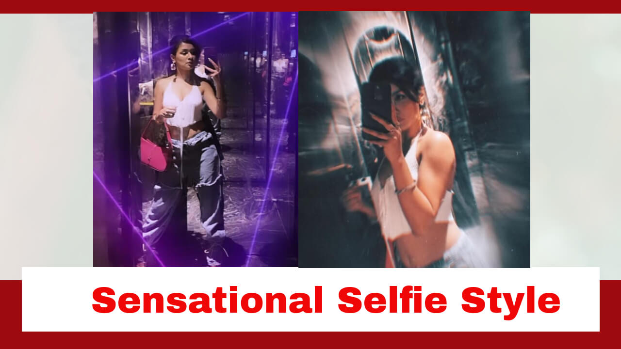 Avneet Kaur's Selfie In Sensational Halter Neck Top And Denim Steals Hearts 805379
